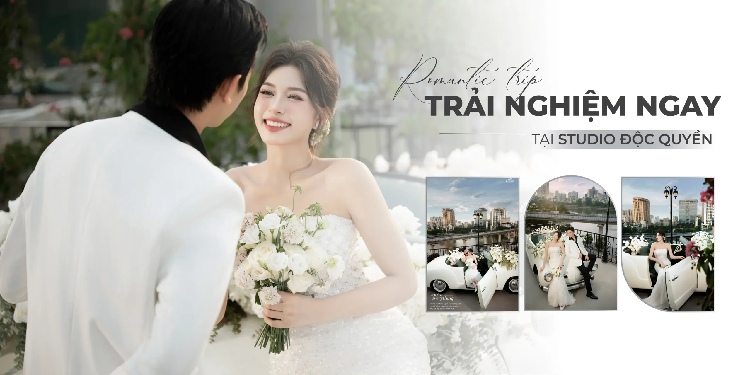 Trải nghiệm album cưới sang trọng, độc đáo tại 2H Studio