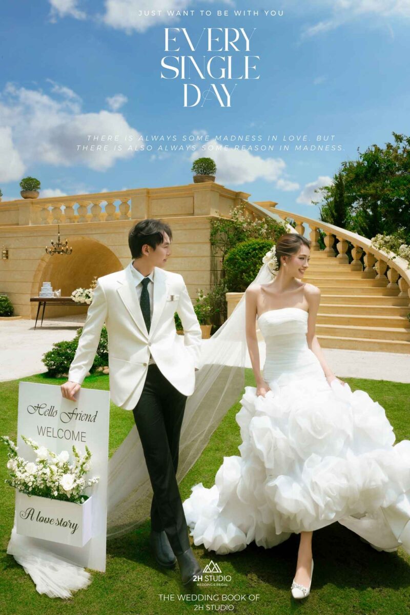 Chụp ảnh cưới mang đậm chất Châu Âu
