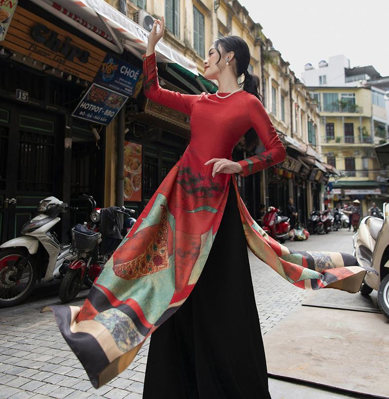 Phụ kiện cho áo dài cổ tròn