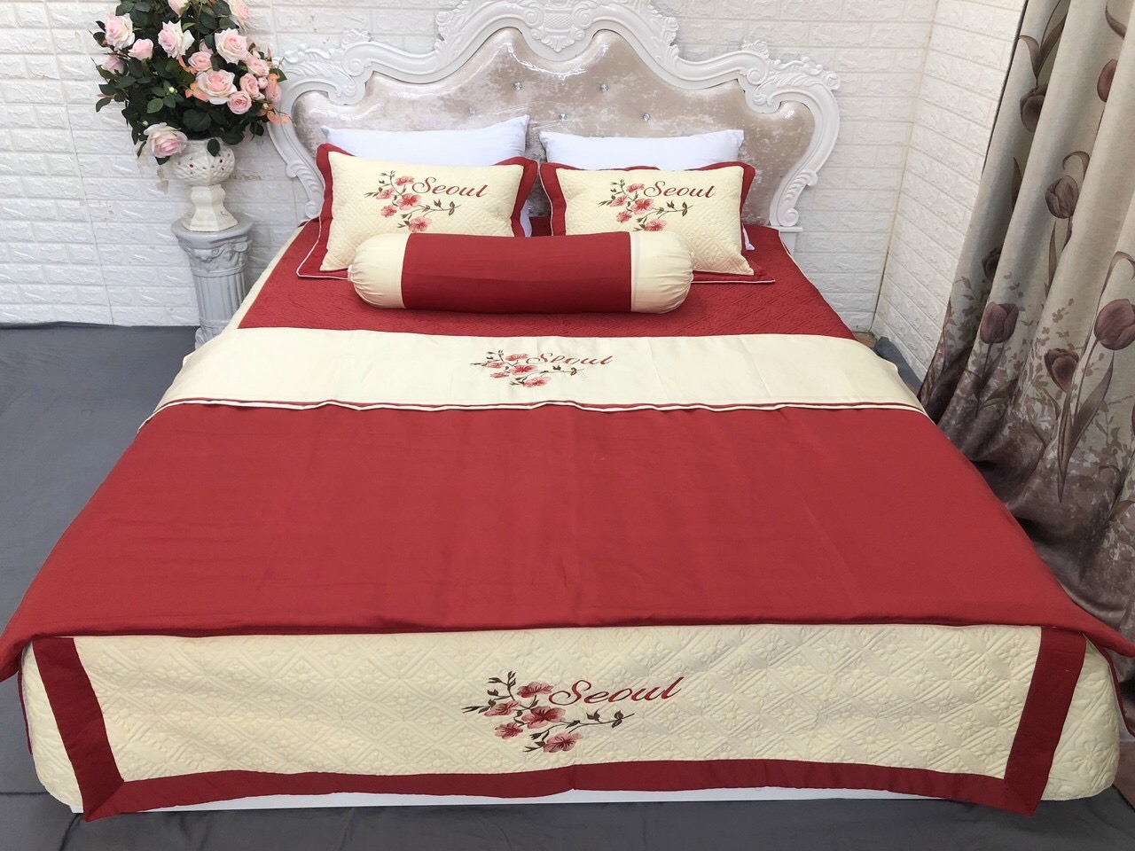 Tặng quà cưới cho bạn thân bằng bộ chăn gối