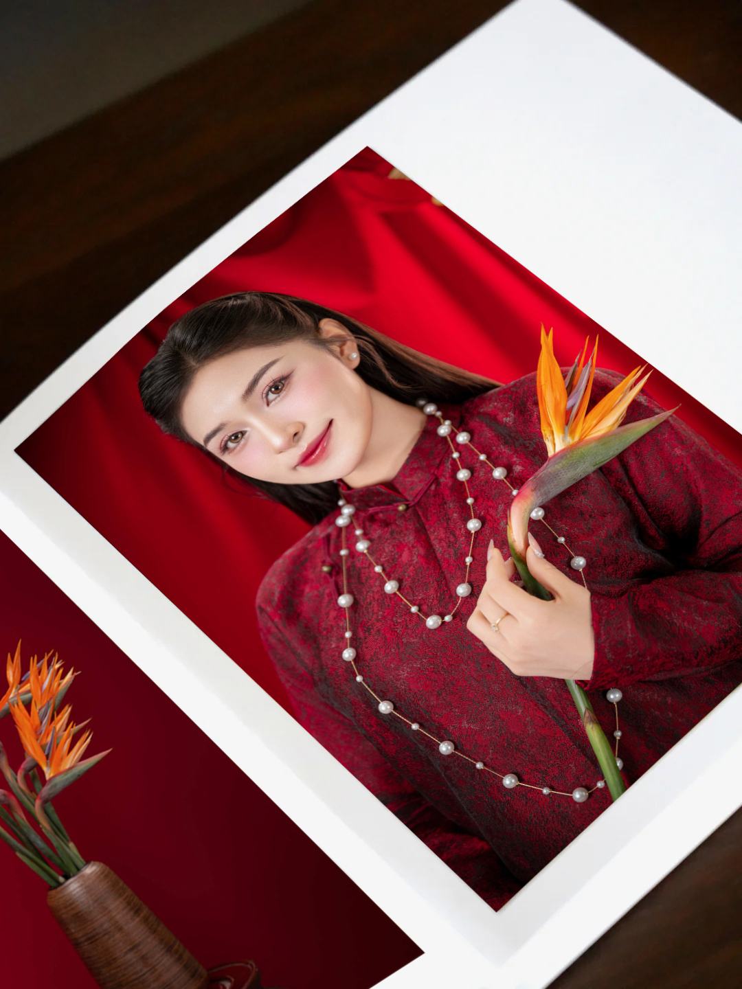 Trang sức phù hợp với áo dài