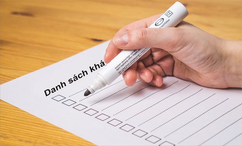 Lên danh sách khách mời