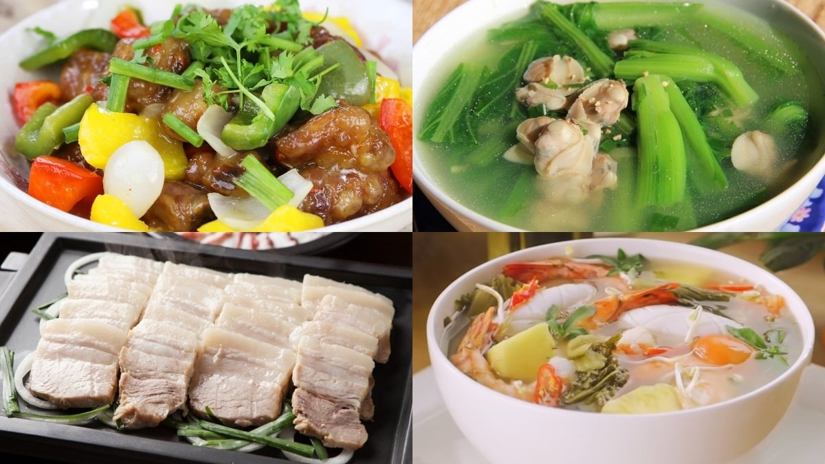 Lên thực đơn cho buổi tiệc