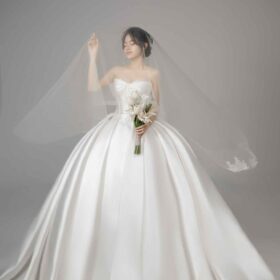 Mẫu váy cưới Hàn Quốc đẹp