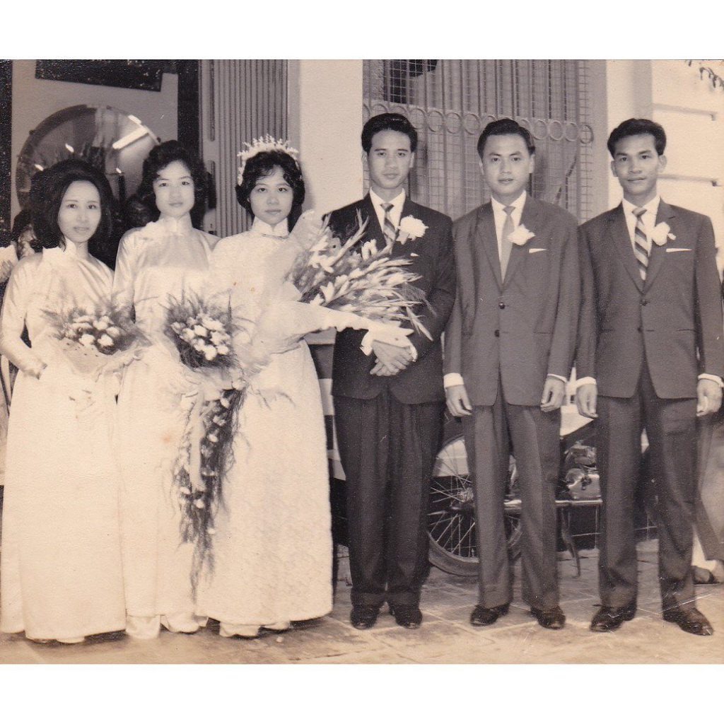 Trang phục đám cưới truyền thống ở nước ta giai đoạn 1954-1975