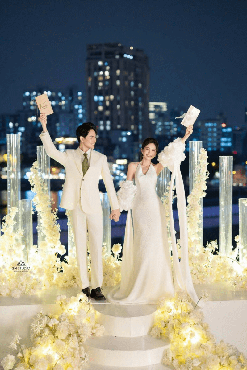 Chụp ảnh cưới tại 2H STUDIO