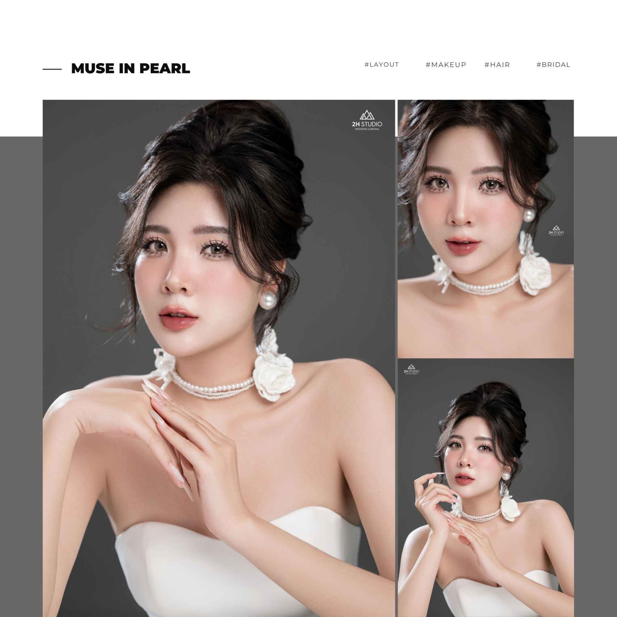 Một số lưu ý khi lựa chọn tóc cô dâu búi cao có mái