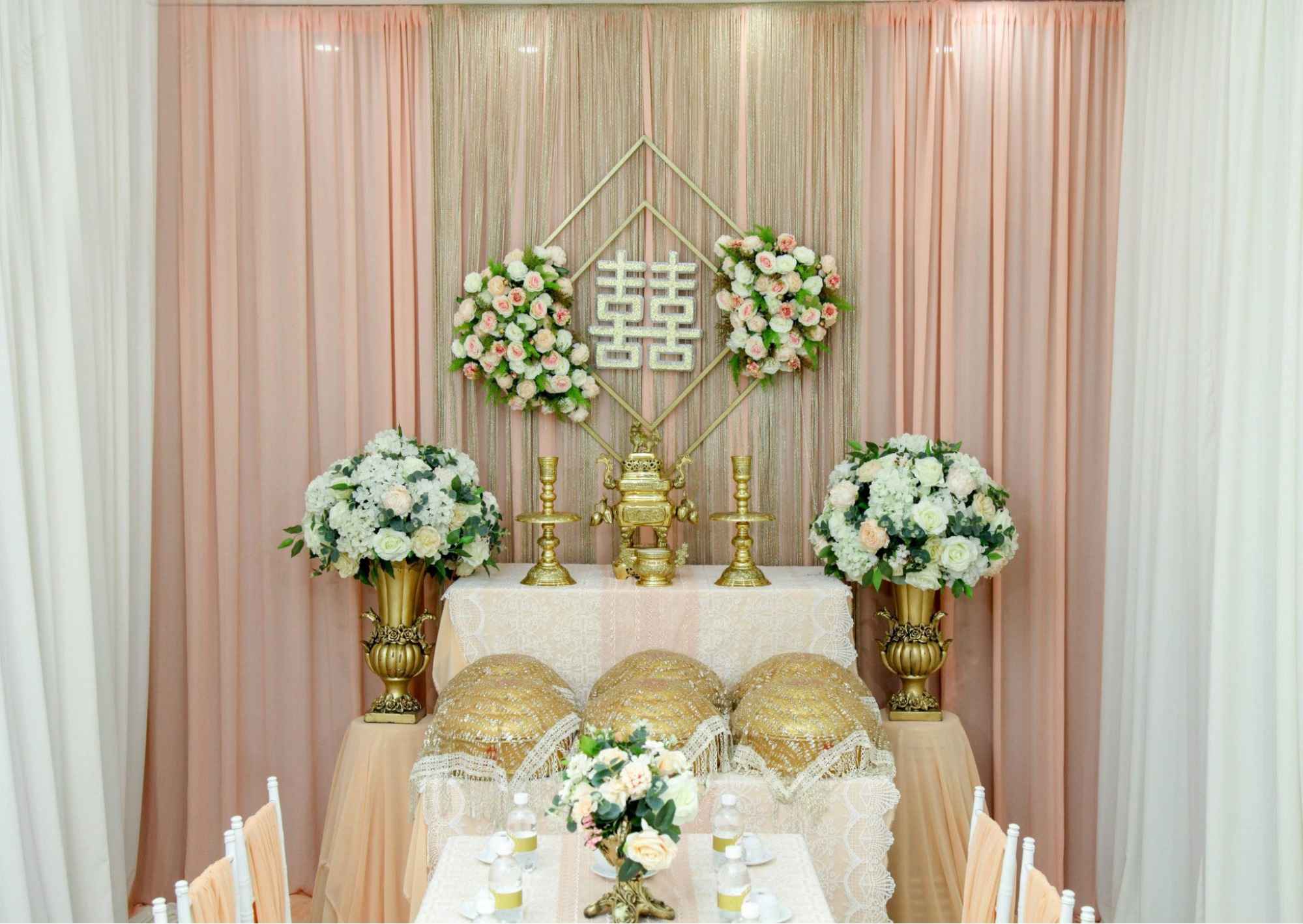 Chuẩn bị đón tiếp nhà trai