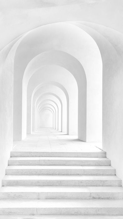 Background chụp ảnh cưới tone màu trắng