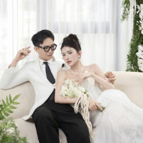 Chụp ảnh cưới concept hoa: Xu hướng được nhiều cặp đôi yêu thích