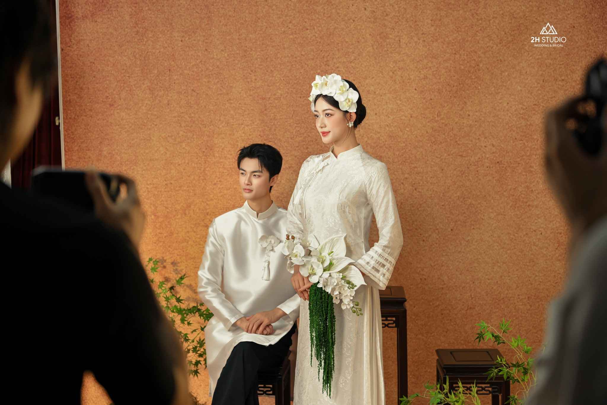 Áo dài độc quyền Mary Kim tại 2H STUDIO