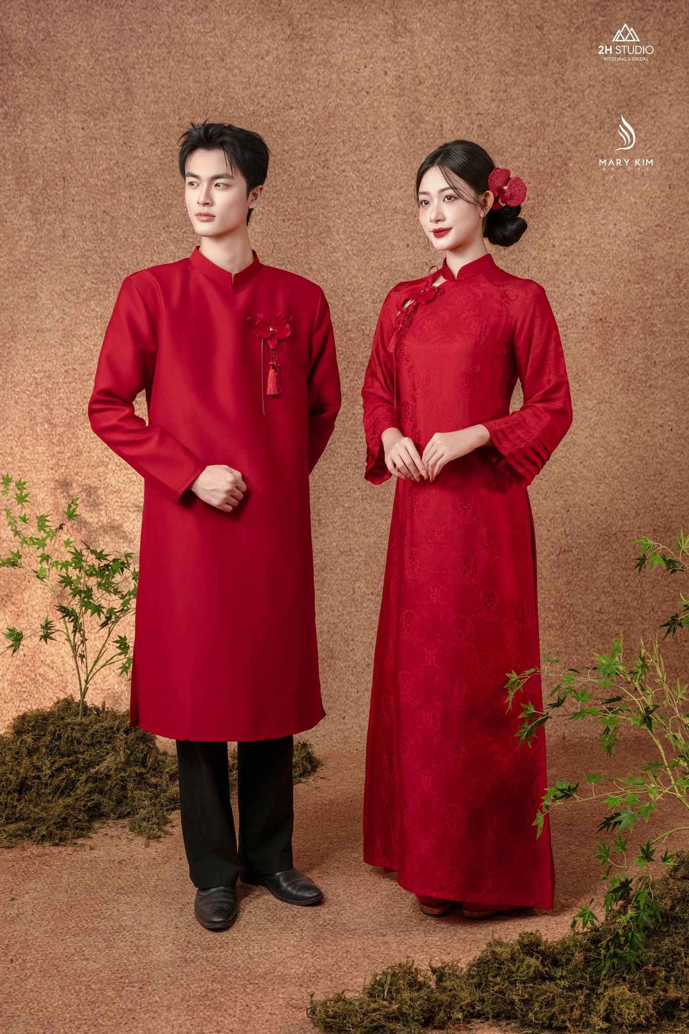 Áo dài độc quyền Mary Kim tại 2H STUDIO