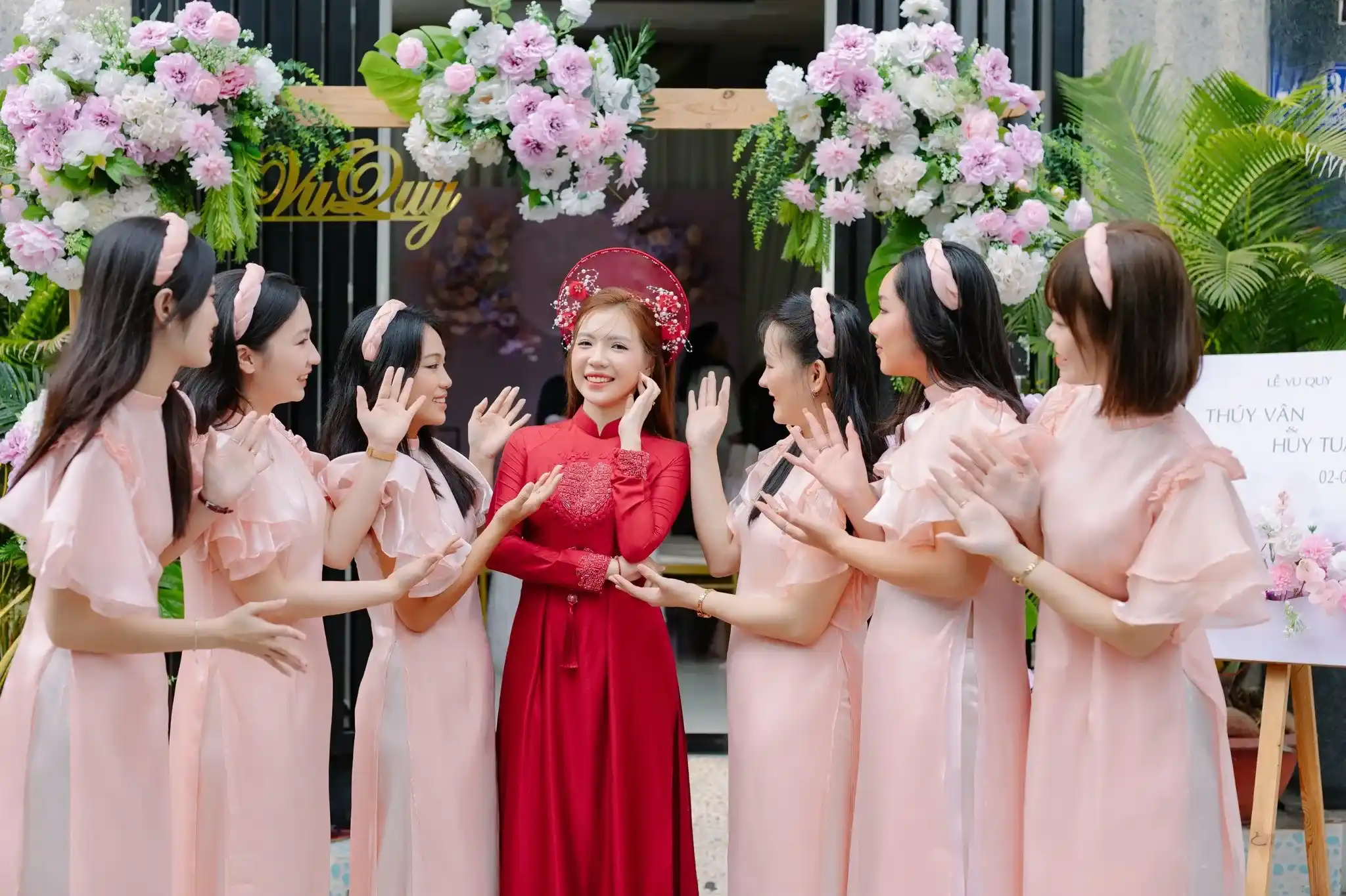 Cưới lấy ngày tại nhà gái diễn ra như thế nào