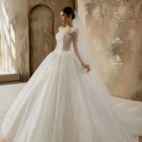 Địa chỉ váy cưới tay phồng đẹp, uy tín, chất lượng hiện nay 