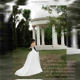 Áo cưới có tay áo rời