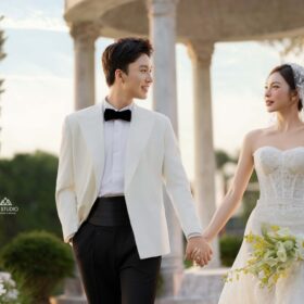 99+ mẫu váy cưới dạ hội lộng lẫy cho tiệc cưới sang trọng