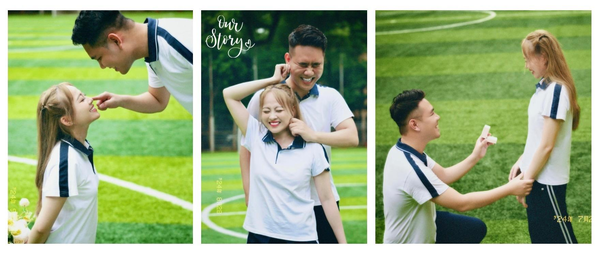 Concept tình yêu thanh xuân – học đường