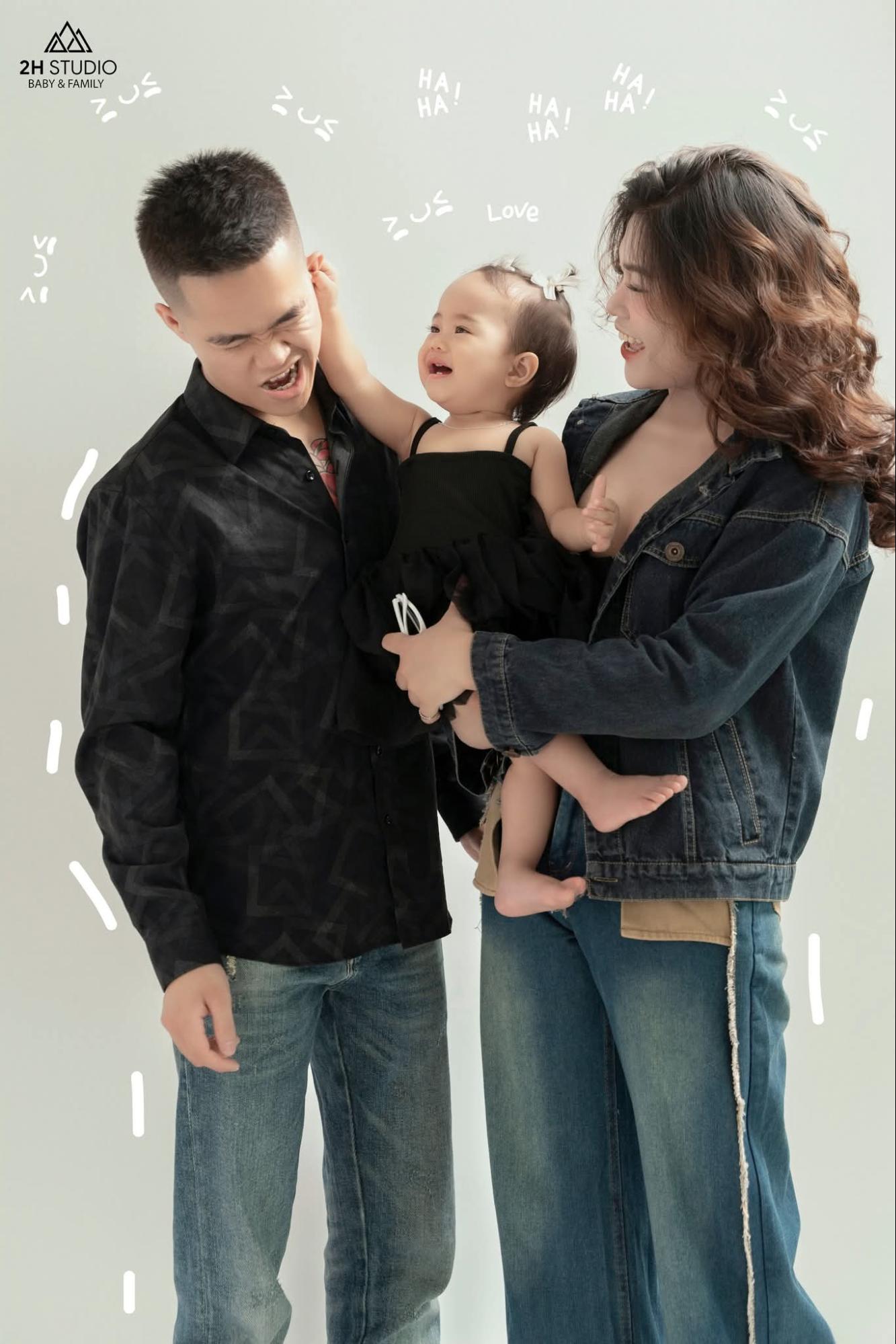 Concept gia đình ấm áp tại nhà