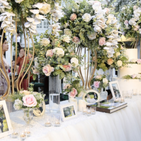 Top 6 các loại hoa trang trí đám cưới đẹp, sang trọng