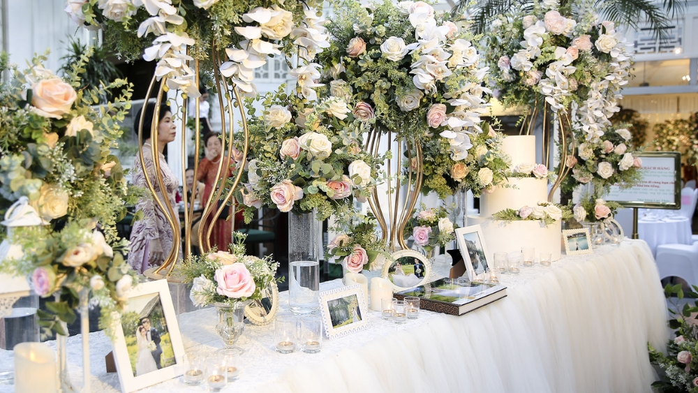 Các loại hoa trang trí đám cưới