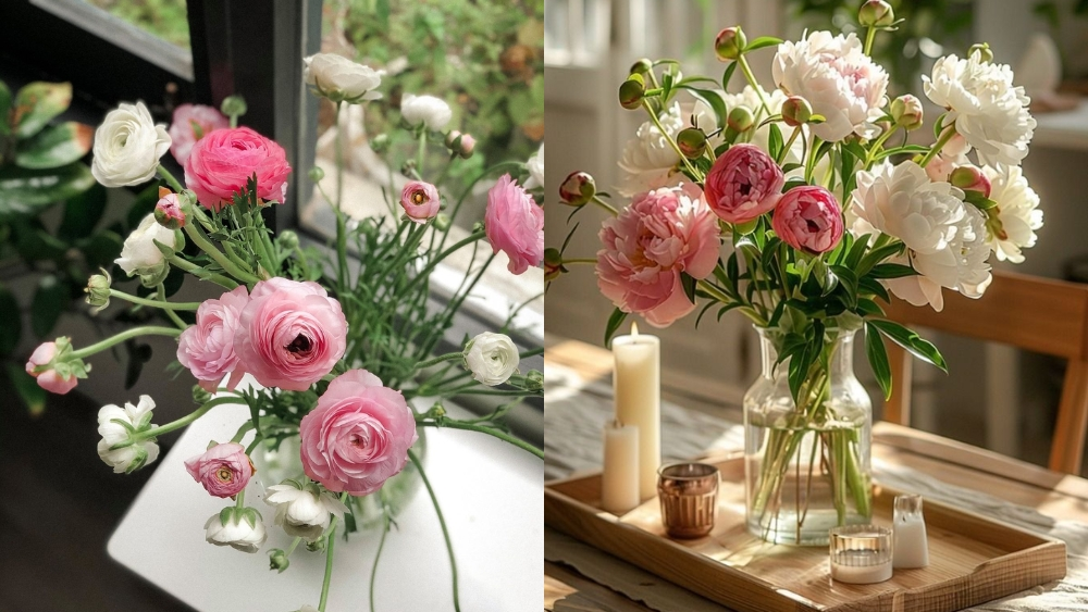 Các mẫu hoa trang trí đám cưới