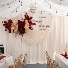 99+ mẫu phông ăn hỏi đẹp – Xu hướng trang trí lễ ăn hỏi được yêu thích hiện nay