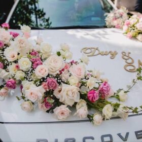 10 mẫu trang trí xe hoa đẹp cho ngày cưới