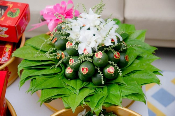 Nghi thức đám hỏi miền Trung