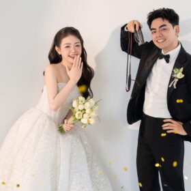 Chụp ảnh cưới concept bàn tiệc tại 2H STUDIO