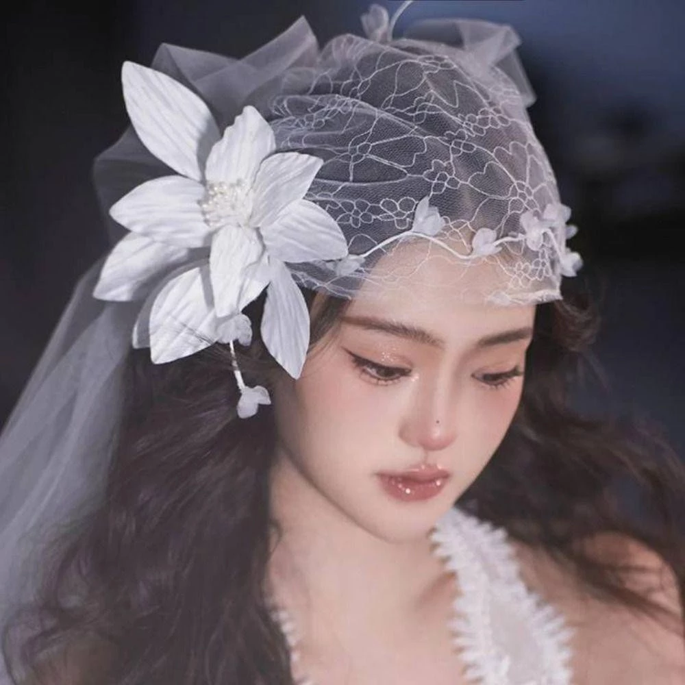 Mũ đội đầu cô dâu