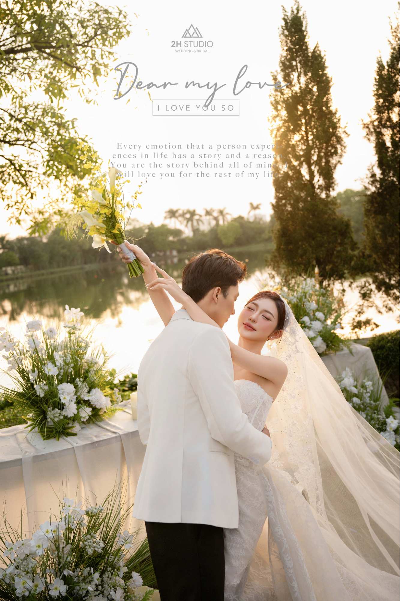 Chụp ảnh cưới lãng mạn