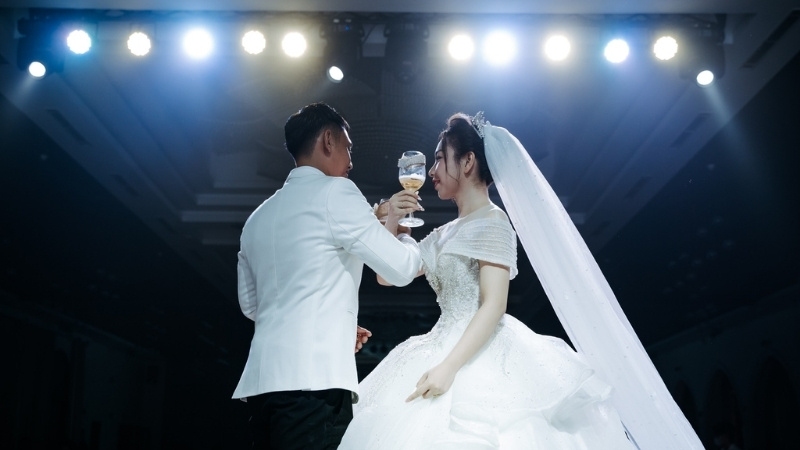 Lễ hợp cẩn là nghi thức cuối cùng trong ngày cưới