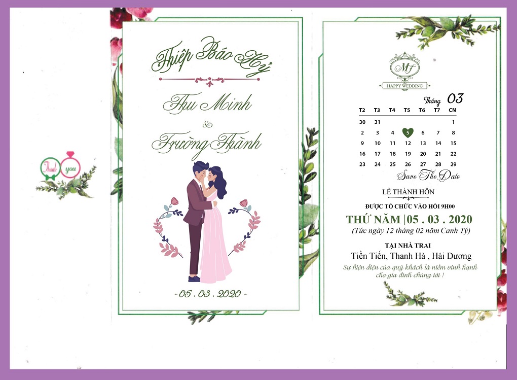 Nội dung thiệp báo hỷ gồm những gì?
